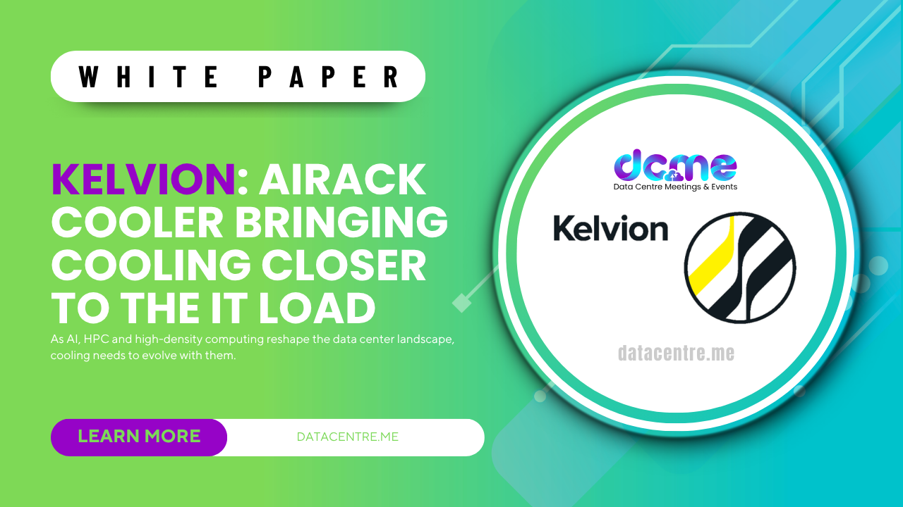 KELVION: AIRACK COOLER BRINGING COOLING CLOSER TO THE IT LOAD